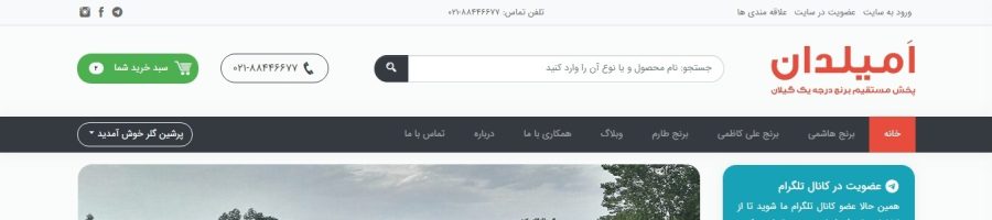 فروشگاه برنج امیلدان