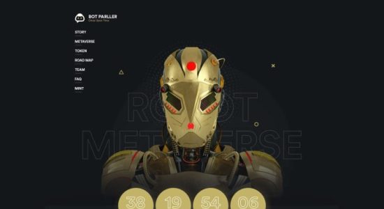 طراحی لندینگ پیج Super Bot