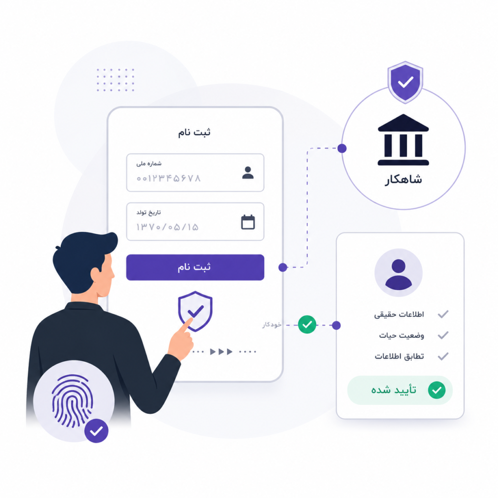 احراز هویت شاهکار